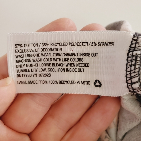 K1192 * Cat & Jack Halloween Print Bottoms Black/Orange Size 0/3M - Picture 5 of 6